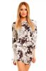 SCOASE DIN STOC - Rochie de zi Grey Flower