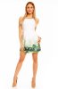 SCOASE DIN STOC - Rochie de zi Tarra White-Green