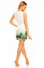 SCOASE DIN STOC - Rochie de zi Tarra White-Green