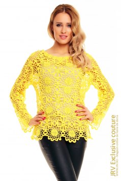 Tunica Kamy Yellow - Magazin online haine de dama Fashion