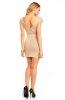SCOASE DIN STOC - Rochie eleganta Lacy Beige
