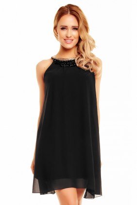 Rochie eleganta Zonia Black din Colectia de SCOASE DIN STOC