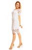 SCOASE DIN STOC - Rochie de zi Sweet Lace White