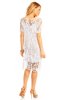 SCOASE DIN STOC - Rochie de zi Sweet Lace White