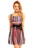 SCOASE DIN STOC - Rochie de zi Dara Black-Red-White
