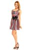 SCOASE DIN STOC - Rochie de zi Dara Black-Red-White