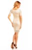 SCOASE DIN STOC - Rochie dantela Karmina Beige