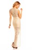 SCOASE DIN STOC - Rochie dantela Maya Beige