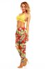 SCOASE DIN STOC - Pantaloni Sweet Orange-White-Green