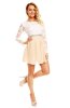 SCOASE DIN STOC - Rochie dantela Madya Beige