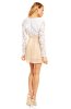 SCOASE DIN STOC - Rochie dantela Madya Beige