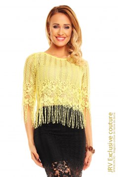 Bluza Selena Yellow - Magazin online haine de dama Fashion