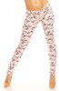 SCOASE DIN STOC - Pantaloni Summer White-Light Pink