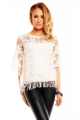 Bluza Wylla White din Colectia de SCOASE DIN STOC