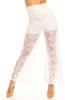 SCOASE DIN STOC - Pantaloni Lacy White