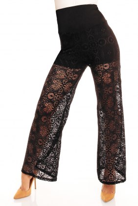 Pantaloni Lacy Black din Colectia de SCOASE DIN STOC
