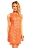 SCOASE DIN STOC - Rochie dantela Rhona Orange