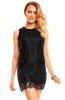 SCOASE DIN STOC - Rochie dantela Yana Black
