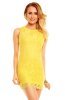 SCOASE DIN STOC - Rochie dantela Yana Yellow