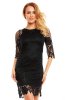 SCOASE DIN STOC - Rochie dantela Yvona Black