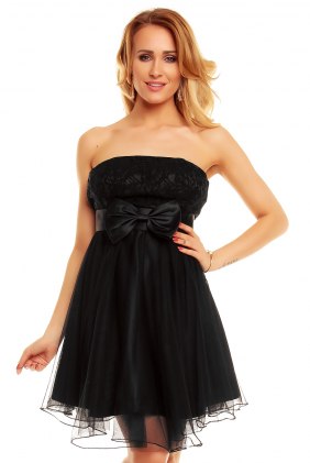 Rochie Baby Doll Anays Black din Colectia de SCOASE DIN STOC