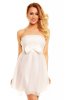 SCOASE DIN STOC - Rochie Baby Doll Anays White