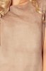 SCOASE DIN STOC - Rochie eleganta Irchsya Brown-Beige