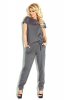 SALOPETE - Salopeta Fatyha Dark Grey