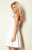 SCOASE DIN STOC - Rochie din piele Angelina Cream