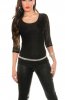 SCOASE DIN STOC - Bluza Celina Black