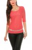 SCOASE DIN STOC - Bluza Celina Coral