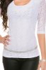 SCOASE DIN STOC - Bluza Celina White