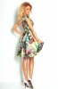 SCOASE DIN STOC - Rochie de zi Multicolor Flowers