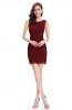 ROCHII DE SEARA - Rochie cocktail Jessica Burgundi