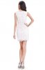 ROCHII DE SEARA - Rochie cocktail Jessica Creme