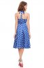 ROCHII RETRO - Rochie cu buline Naya Blue