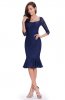 SCOASE DIN STOC - Rochie cocktail Ines Navi