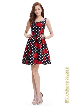 Rochie cu buline Abrianna - Magazin online haine de dama Fashion