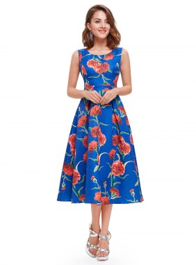 Rochie eleganta Kimy Blue din Colectia de ROCHII DE SEARA