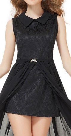 Rochie retro Tamyl Black din magazinul online de rochii elegante JRV.ro