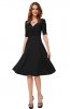 ROCHII RETRO - Rochie retro Yrina Black