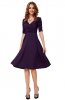 ROCHII RETRO - Rochie retro Yrina Purple