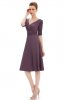 ROCHII RETRO - Rochie retro Yrina Deep Lila