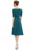 ROCHII RETRO - Rochie retro Yrina Deep Turquoise