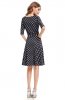 ROCHII RETRO - Rochie cu buline Yrina Polka Dots