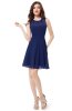 ROCHII RETRO - Rochie retro Amede Dark Blue