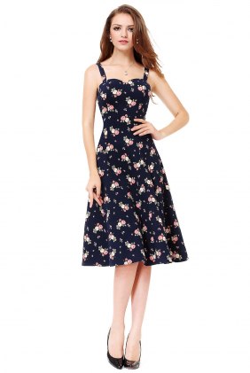 Rochie retro Shafer din Colectia de ROCHII RETRO