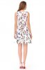 ROCHII RETRO - Rochie cocktail Jane White-Pink