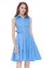 ROCHII RETRO - Rochie cu buline Mevina