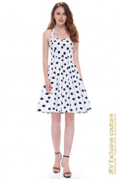 Rochie cu buline Tavys - Magazin online haine de dama Fashion